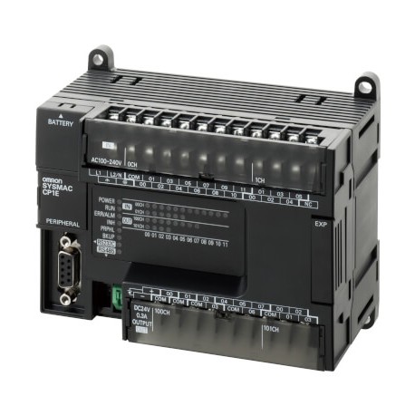 CP1E-N60DT-A 333294 CP1EN60DTA OMRON CPU 36/24 I/O AC Sorties Transistor NPN 8K Programme 8K de Données