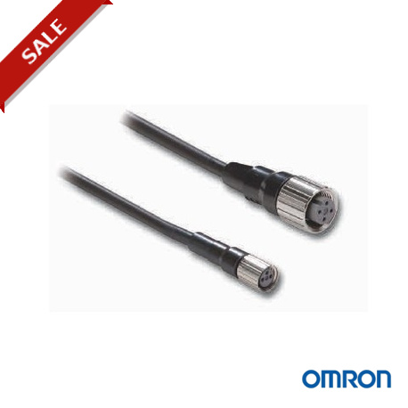 XS2F-M12PUR3S5M-EU 373324 OMRON Sensores de Proximidad, M12 PUR con cable Recto 3 hilos 5m uL