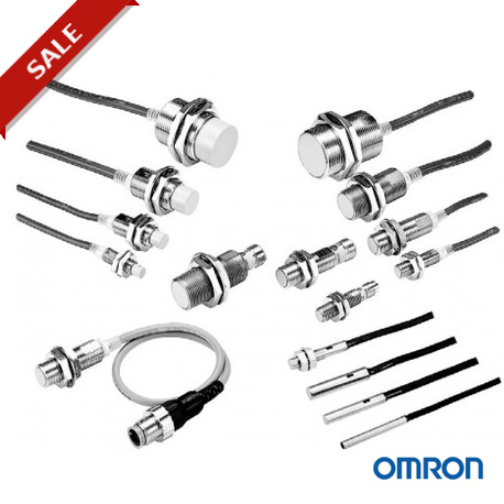 E2E-CR8B1 133325 OMRON Proximity sensor, inductive, 4mm dia, shielded, 0.8mm, DC, 3-wire, PNP-NO, 2m cable