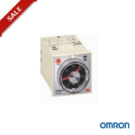 H2C-SA 110AC 121009 OMRON Timer, plug-in, 11-pin, 1/16DIN (48 x 48mm), on-delay, 1.25s-30h, DPDT (inc. inst...