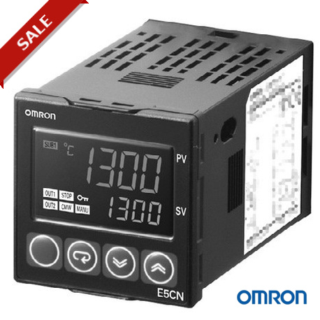 E5CN-R2MTD-500 AC/DC24 243700 OMRON Temperature and Process Thermocouple / Pt100 2 Alarms Relay output