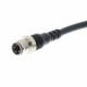 XS3H-M421-401-R 250798 XS3H0002A OMRON M8 Macho con cable robótico Recto 4 hilos 1m