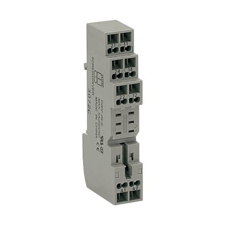 P2RF-08-S 113547 P2RF08SBYOMZ OMRON Base G2R-2-S 8-pin DIN Rail rapid Connection