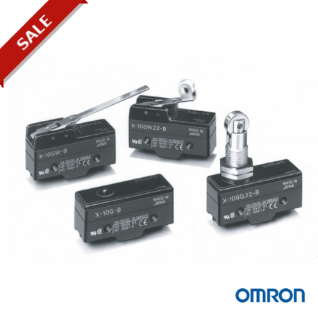 X-10GQ 108192 X10G4000C OMRON The end of the race core, Plunger, panel Mounting, Solder, 10A, Contact magnet