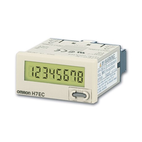 H7EC-NLP 232235 OMRON Contatori, LCD Totalizzatore 30Hz PCB Ent. senza tensione