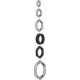 ASMK 1801 (100pcs) 372463 OMRON Nut thin plastic for E3FA M18 (100 units)