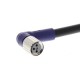 XS3F-LM8PVC3A5M 358077 OMRON M8 PVC-kabel Gewinkelt 3-adrig, 5m Lite