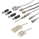 XS2P-A421-2 156299 XS2P5001B OMRON Conector M12 para painel rosca posterior CA 4 pinos de Solda