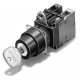 A22K-2M 141520 OMRON Finais carreira Industrial / botões de pressão, o selector de Cabeça 2 de posto-chave m..