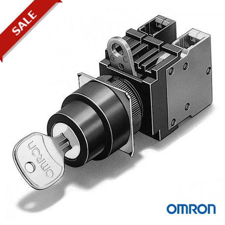 A22K-2M 141520 OMRON Cabeza selector llave 2 pos manual izda/dcha