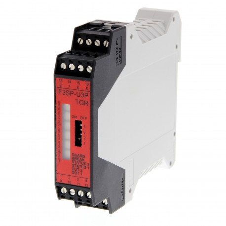 F3SP-U3P-TGR 149979 OMRON Controlador de Muting 2 Fotocélulas DIN 22,5mm
