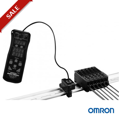 E3X-DA8 129903 OMRON Affichage 3h cc PNP Teach Connection M / E