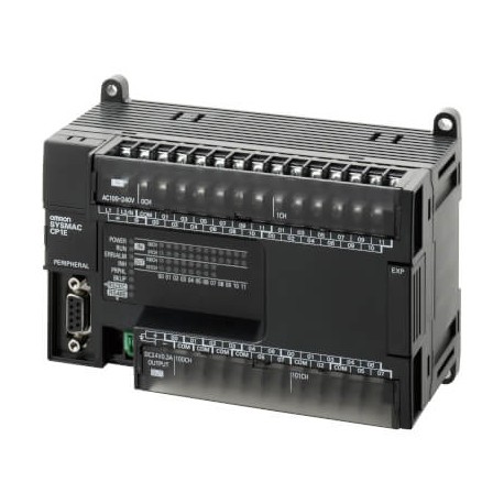 CP1E-N40S1DT1-D 377337 CP1W0180E OMRON CPU S1 24/16 I/O DC PNP Outputs RS-232c + RS-485 8K + 8K