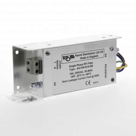 AX-FIM1010-RE 283818 AXFIM1010RE OMRON Filtre d'entrée 200 V monophasé 10A (MX2)