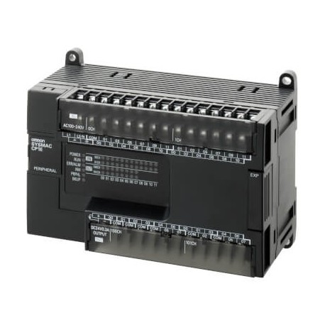 CP1E-E40SDR-A 377331 CP1EE40SDRA OMRON CPU S 24/16 I/O AC Uscite a Relè 2K + 2K
