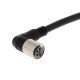 XS3F-M422-402-R 107622 OMRON With cable, Angled, 4 wire 2m M8 Robotic