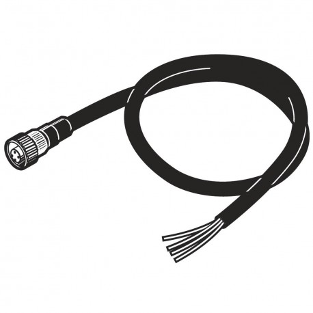 XS4F-D421-105-A 142514 XS4F0003D OMRON Câble IP67 Alimentation de 5m Connecteur 7/8" Femelle, et Conduisant