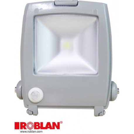 LEDMHL10SWL32 ROBLAN Projecteurs LED WL32 10W 6500K C/SENSOR 700lm 100-240V IP54