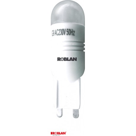 LEDG923000 ROBLAN G9 LED 2,5W 3000K 180Lm 220V-240V