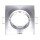 SDFSN ROBLAN Aro SQUARE incasso lampade dicroiche (regolabile) portale nichel satinato c / GU10.
