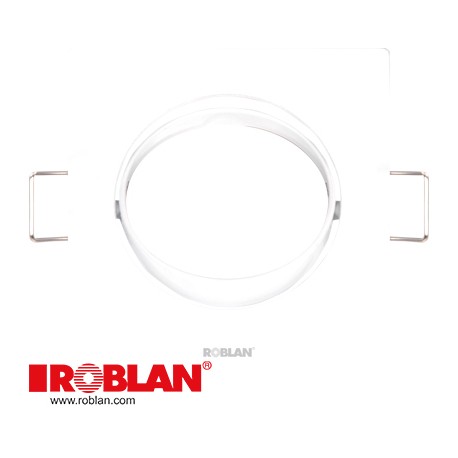 SDFSW ROBLAN Squared Swivel for lamps Dichroics White W/GU10.