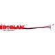 CONIP54F3528 ROBLAN Connettore rapido per IP54 Led strisce 3528 8mm "due strisce" (c / 10 centimetri Cavo) 