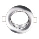 RDFSN ROBLAN Aro REDONDO lampade dicroiche da incasso (regolabile) nichel satinato c / portale GU10.