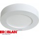 MOONR2527BC ROBLAN LED Panel MOON SUPERFICIE Circular 11W 100-277V 780Lm 3000K 177 x 35mm (ARO BLANCO)