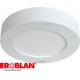 MOONR2527BC ROBLAN LED Panel MOON SURFACE Circle 11W 100-277V 750Lm 3000K 177 x 35mm (Spotligh Fixtures Whit..