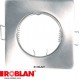 SDFFN ROBLAN Squared Fixed empotrable for lamps Dichroics Satined Nickel W/GU10.