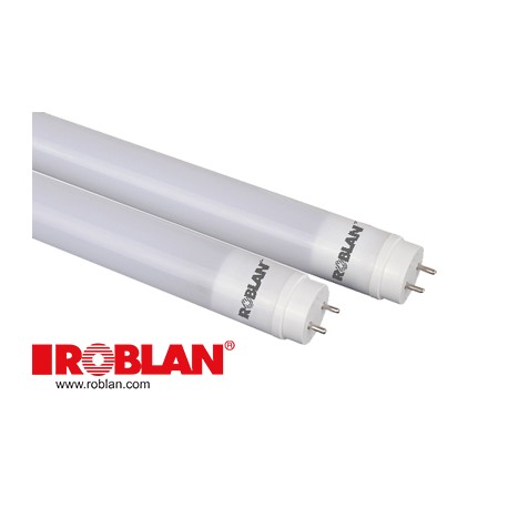 LLT81500C ROBLAN Tube de LED 1500mm 20W 1940LM 3000K Chaud 180º PC