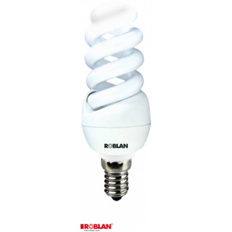 ESL30211E14 ROBLAN Spiral F. Faible consommation Mini Espil 11W E14 2700K