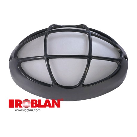 FPL1055L ROBLAN Soffitto S / rotonda con la doppia griglia X Max 100W NERO
