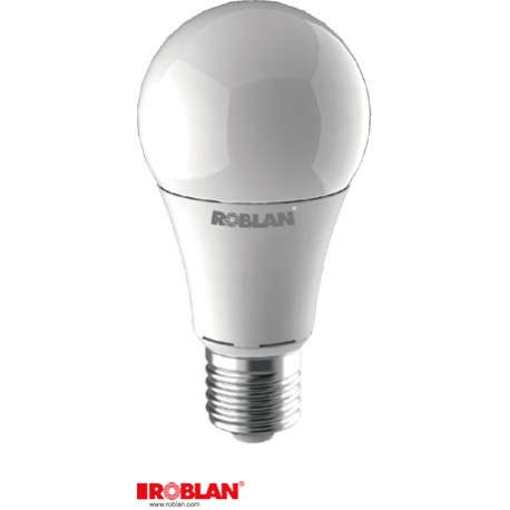 LEDEST10BD ROBLAN LED Standard E27 10W Blanc 6500K 806lm 100-240V DIMMABLE