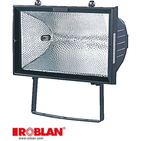 MHL006 ROBLAN Reflektor 1500W NEGRO