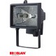 MHL001N ROBLAN Reflector 150W c/Lámpara NEGRO