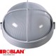 FPL1026S ROBLAN Rotonda Griglia del soffitto X 60W max NERO