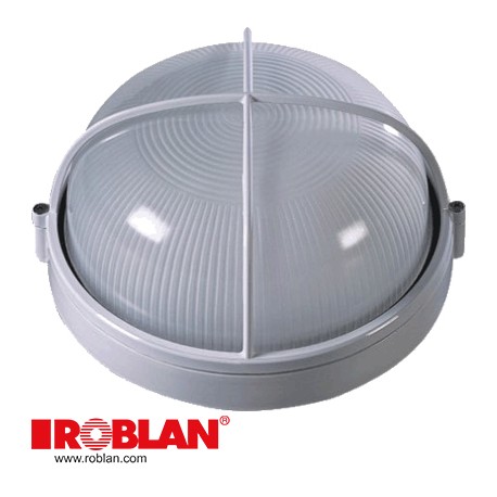 FPL1026S ROBLAN Rotonda Griglia del soffitto X 60W max NERO