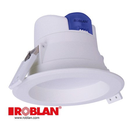 ALLINR2411BB ROBLAN LED ALL IN Downlight 7W 100-277V 580Lm 6000K 92 x 63mm (Blanc)