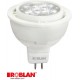  LEDSKYMR167B ROBLAN LED Dicroico MR16 6,5W SMD 60º Blanco 6500K 500Lm 12V