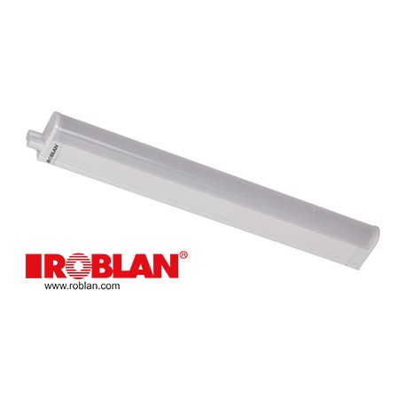  LEDWL02576500 ROBLAN Regleta de LED 7W 6500K 700lm- Empalmable C/Int 468cm