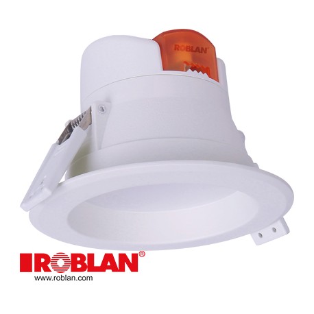 ALLINR2435BC ROBLAN LED ALL IN Downlight 7W 100-277V 530Lm 3000K 92 x 63mm (Blanc)