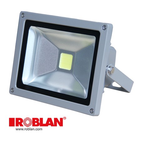 LEDMHL20 ROBLAN Projecteurs LED 20W 6500K 1400lm 100-240V IP65 WL20