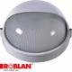  FPL1027L ROBLAN Wall Fixture ROUND Max 100W BLACK