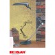 DPL301 ROBLAN lamp table Low Cons SILVER
