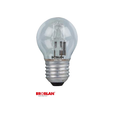 ECOA1542E27 ROBLAN ECO Sphérique Halogène 42W E27 220-240V