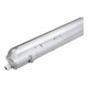 JX39136LED ROBLAN Écran Etanche 1x36W Tube de LED (PC+ABS)