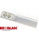 WL04936 ROBLAN Elektronische Fluorescent T8 36W Steckdosenleiste 4100K + 2 Tomas C / Int.