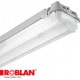 JX39236LED ROBLAN Ceiling Lumin Waterproof 2x36W for Tube led (PC+ABS)