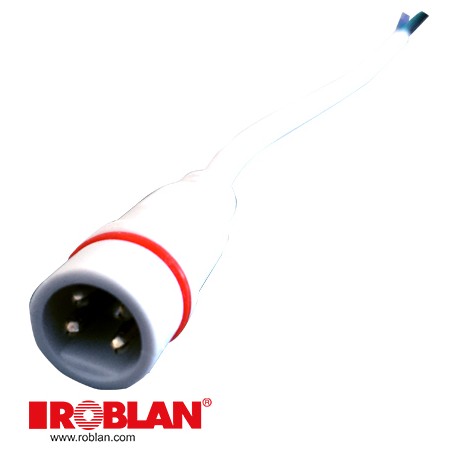 CONIP67RGB ROBLAN Conector para Tiras Led RGB IP67